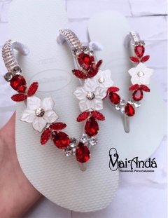 Havaianas Flor Red