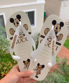 Havaianas Basic Mikey com glitter