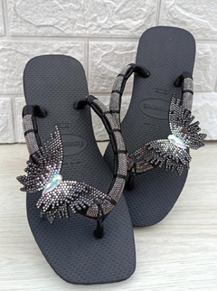 Havaianas Square Borboleta Cristal
