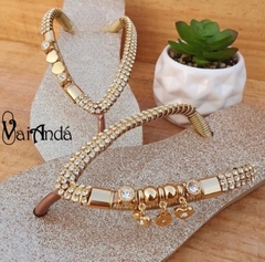 Havaianas Gold Pingentes