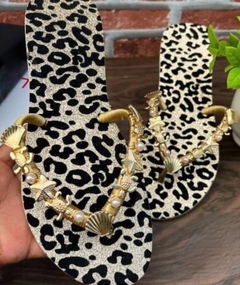 HAVAIANAS FLAT FELINA TARTARUGA - comprar online