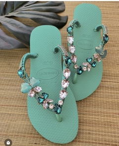 Havaianas Borboleta Verde