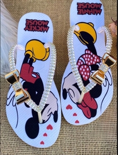 Havaianas Minnie e Mickey Beijo