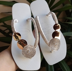 Havaianas Square Esfera Dourada