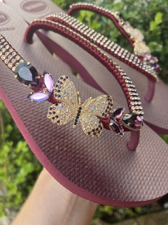 Havaianas Slim Gloss Borboleta na internet