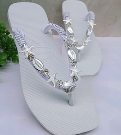 Havaianas Square Fundo do Mar Prata - comprar online