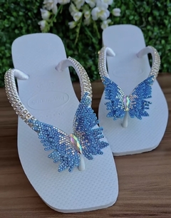 Havaianas Square Borboleta ( Blue) - comprar online