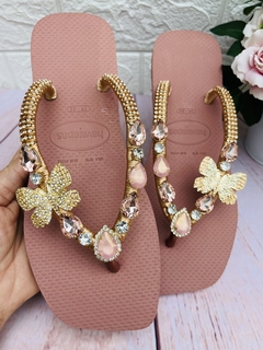 Havaianas Square Borboleta Rose