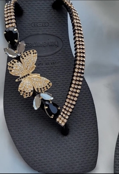 Havaianas Square Borboleta Black - comprar online