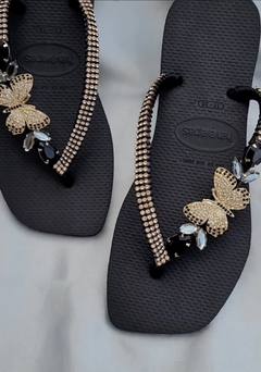 Havaianas Square Borboleta Black