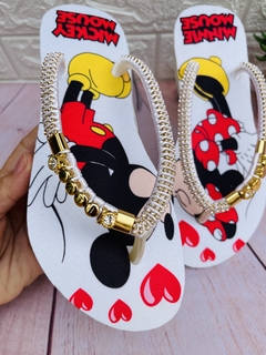 Havaianas Minnie e Mikey Love