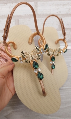 Havaianas Twist Borboleta Verde