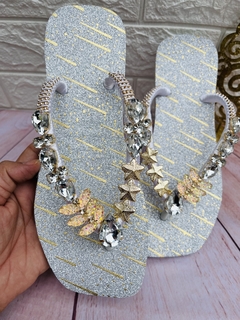 Havaianas Square Estrela Glitter - comprar online
