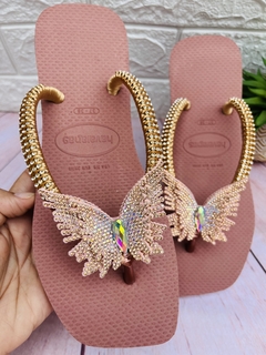 Havaianas Square Borboleta Cristal