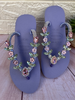 Havaianas Slim Florzinha ( Lilas) - comprar online