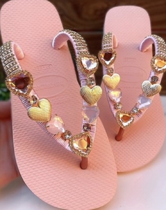 Havaianas Top Coração Rosa
