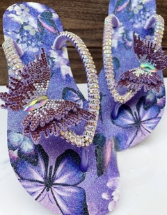 Havaianas Borboleta Roxa