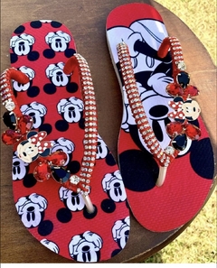Havaianas Minnie e Mickey Lateral