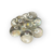 Bolsa de 10 de gemas medianas de vidrio transparente tornasol - comprar online