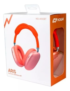 Auricular Inalámbrico Bluetooth Noga a100 Rosa - TGimportacion