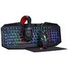 Kit De Teclado, Mouse, Auricular y Mouse Pad Gamer Noga Nkb-403