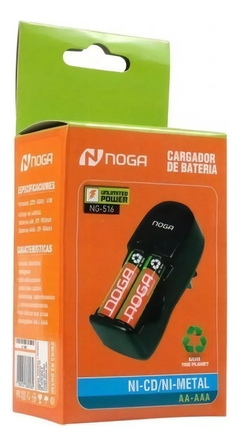 Cargador De Pilas Aa Y Aaa Noganet Ng-516 - comprar online