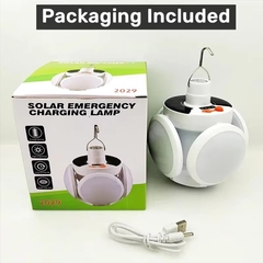 Lampara de Camping Colgante Recargable Usb Y Solar - comprar online