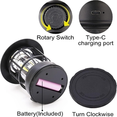 Farol de Camping Portatil y Recargable LED - TGimportacion