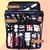 Bolso Organizador De Maquillaje Profesional Maletín Xl Negro