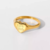 Anillo Corazón Moda Rich Bitch Chunky Chapa De Oro 18k en internet