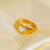 Imagen de Anillo Corazón Madreperla Chapa De Oro 18 K