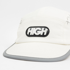Boné High 5 Panel Refletivo Branco - Style Skate Shop