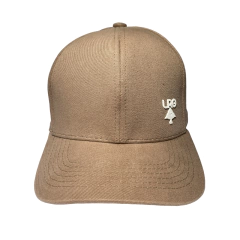 BONÉ LRG STACKED MARROM