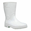 BOTA PVC CANO MÉDIO C/FORRO BRANCA