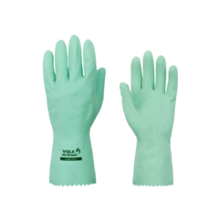 LUVA LÁTEX VERNIZ SILVER STANDARD VERDE
