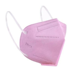 MÁSCARA KN 95 S/ VÁLVULA ROSA