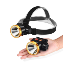 LANTERNA PARA CABEÇA RECARREGÁVEL 1 LED