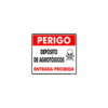 PLACA PERIGO DEP AGROTÓXICO PS757