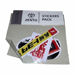 Pack de stickers Zento