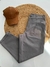 Pantalon de gabardina gris Bora