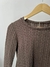 Sweater top chocolate - comprar online