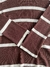 Sweater rayado marron en internet