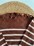 Sweater botones rayado - comprar online