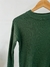 Sweater trenzado Verde - comprar online