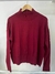 Sweater media polera bordo