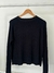 Sweater knit negro