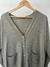 Cardigan gris bolsillo - comprar online