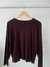 Remera de lanilla morley chocolate