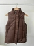 Chaleco engomado marron