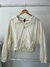 Campera rompe viento crema